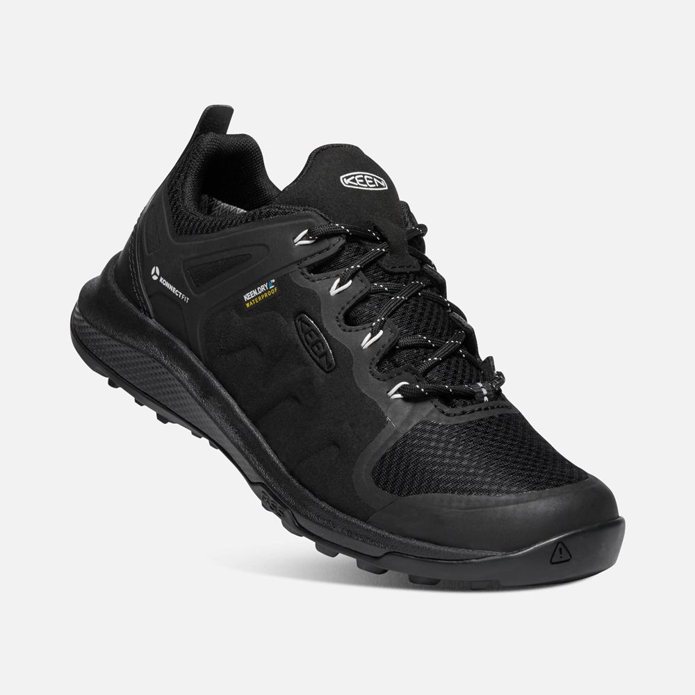 Zapatillas Keen Mexico Negros - Mujer Explore Waterproof - CU5672341